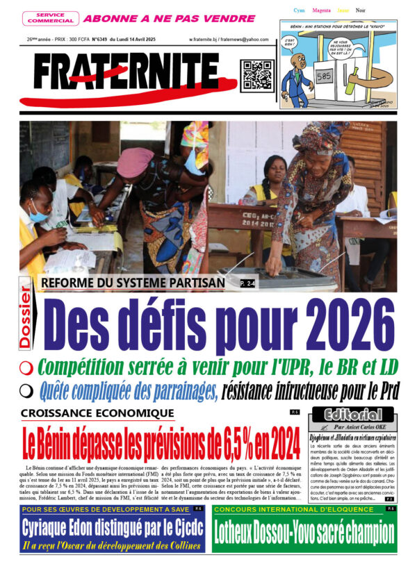 Parution du 14 avril 2025