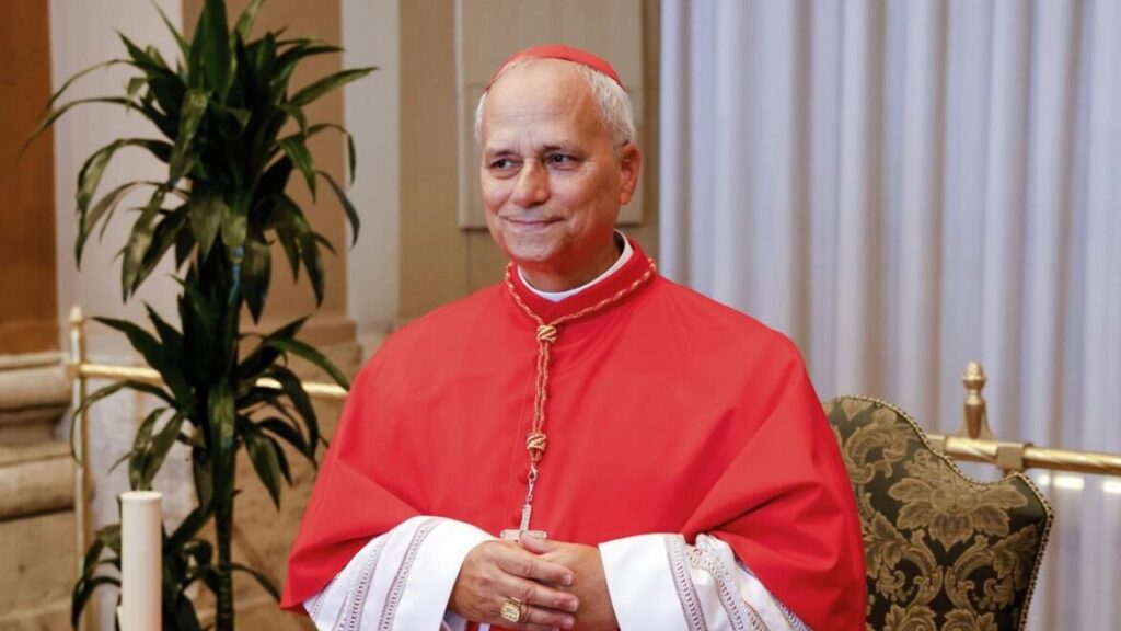 Cardinal Robert Francis Prevost, élu pape Léon XIV