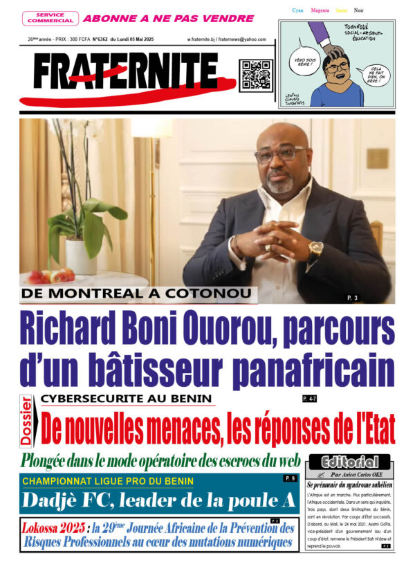 Parution du lundi 05 mai 2025