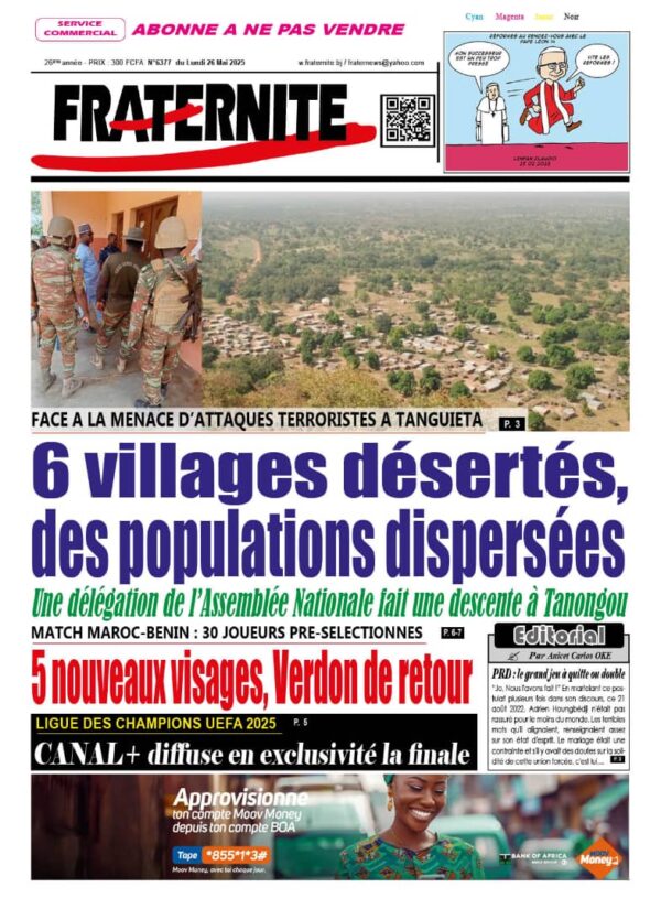 Parution du lundi 26 mai 2026