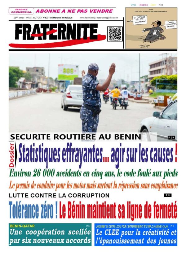 Parution du mercredi 21 mai 2025