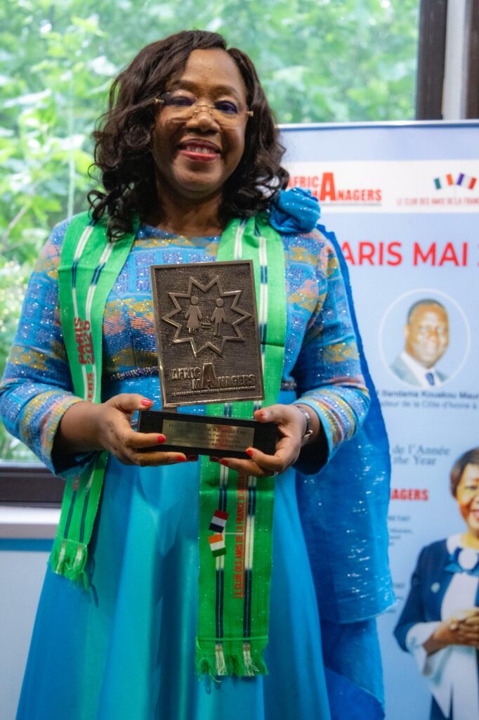 Euphrasie Kouassi Yao sacrée Personnalité de l'année 2024