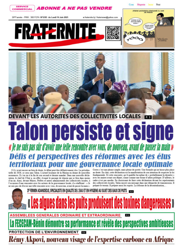 Parution du lundi 16 juin 2025