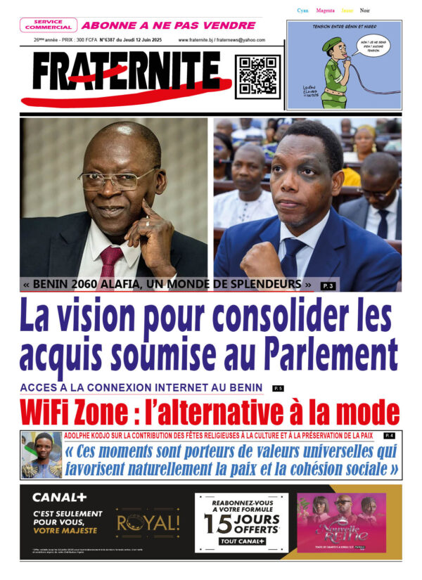 Parution du Jeudi 12 Juin 2025