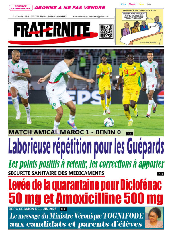 Parution du mardi 10 juin 2025