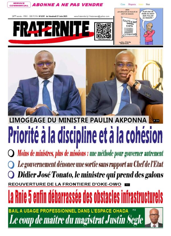 Parution 27 juin 2025