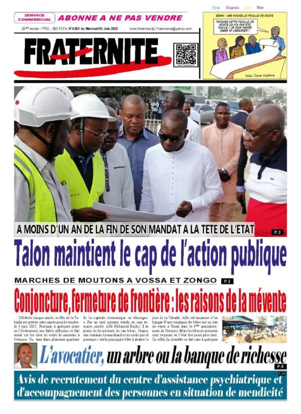Parution de mercredi 04 juin 2025