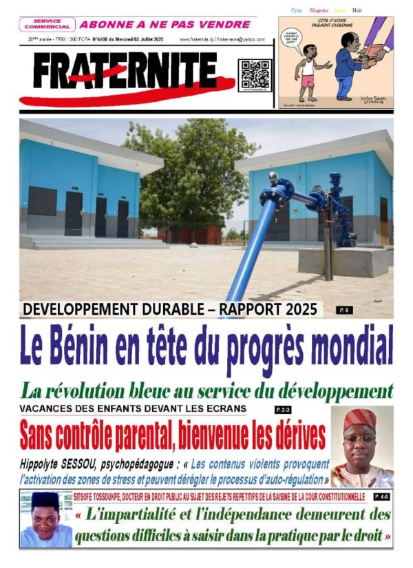 Parution du mercredi 02 juillet 2025